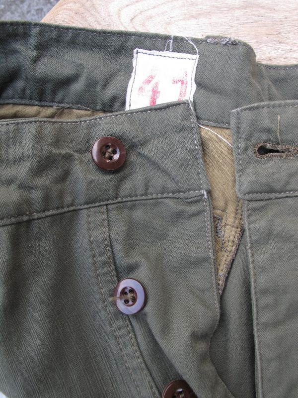 画像: DEADSTOCK 60's VINTAGE French ARMY M-47 Cargo pants デッド フランス軍 カーゴパンツ ワンウォッシュ