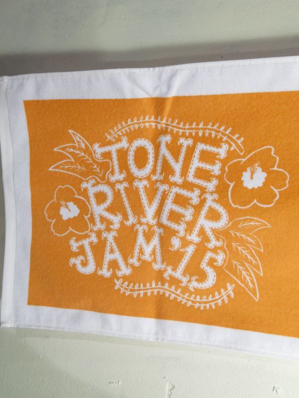 画像2: 半額ＳＡＬＥ！￥１０００→￥５００！TONE RIVER JAM'15 オフィシャル タオル