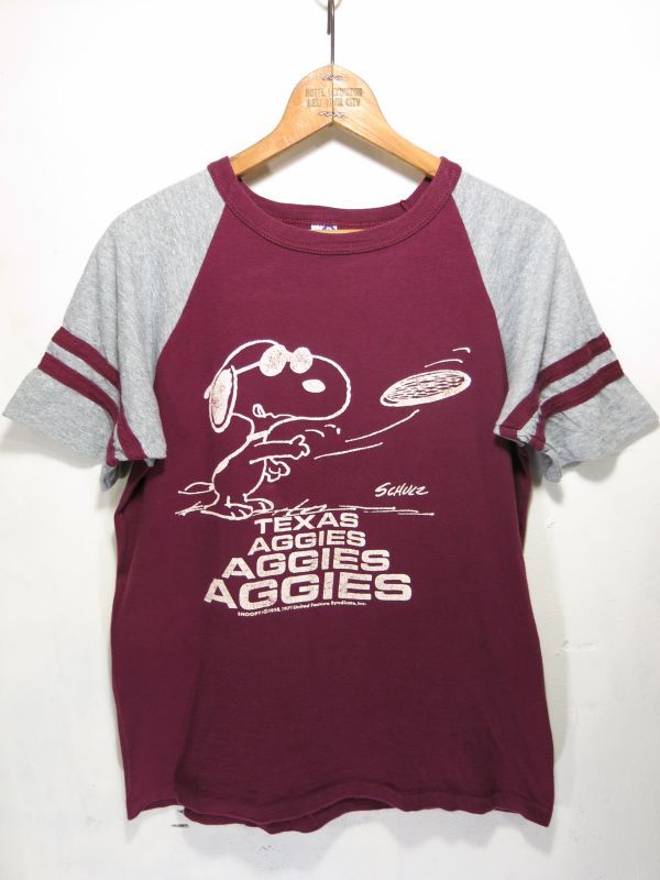 ARTEX SNOOPY スヌーピー キャラクタープリントTシャツ USA製 メンズL ヴィンテージ /eaa329774