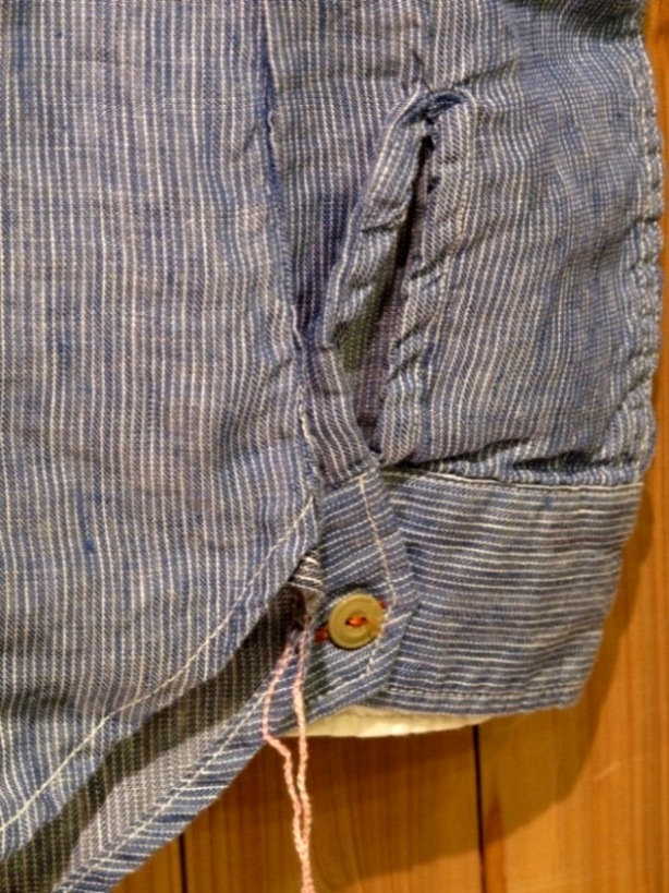 画像4: 半額SALE！\16590→8295！Gypsy & sons Hickory oild Workman Shirts Blue