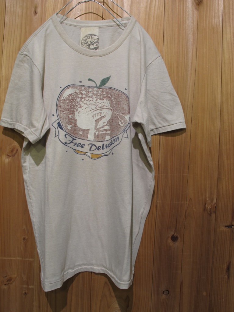 画像: ＳＡＬＥ！定価￥７１４０→￥５７００！ 送料込み！ Gypsy & sons S/S-T Apple 杢グレー