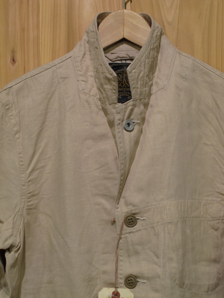 画像: 半額SALE！！￥２８３５０→￥１４１７５！Gypsy & sons Hemp Work JK Beige