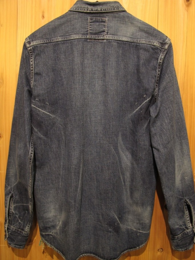 画像5: SALE！\20790→￥１００００！ Gypsy & sons 8oz DENIM WORKMAN SHIRT BLUE